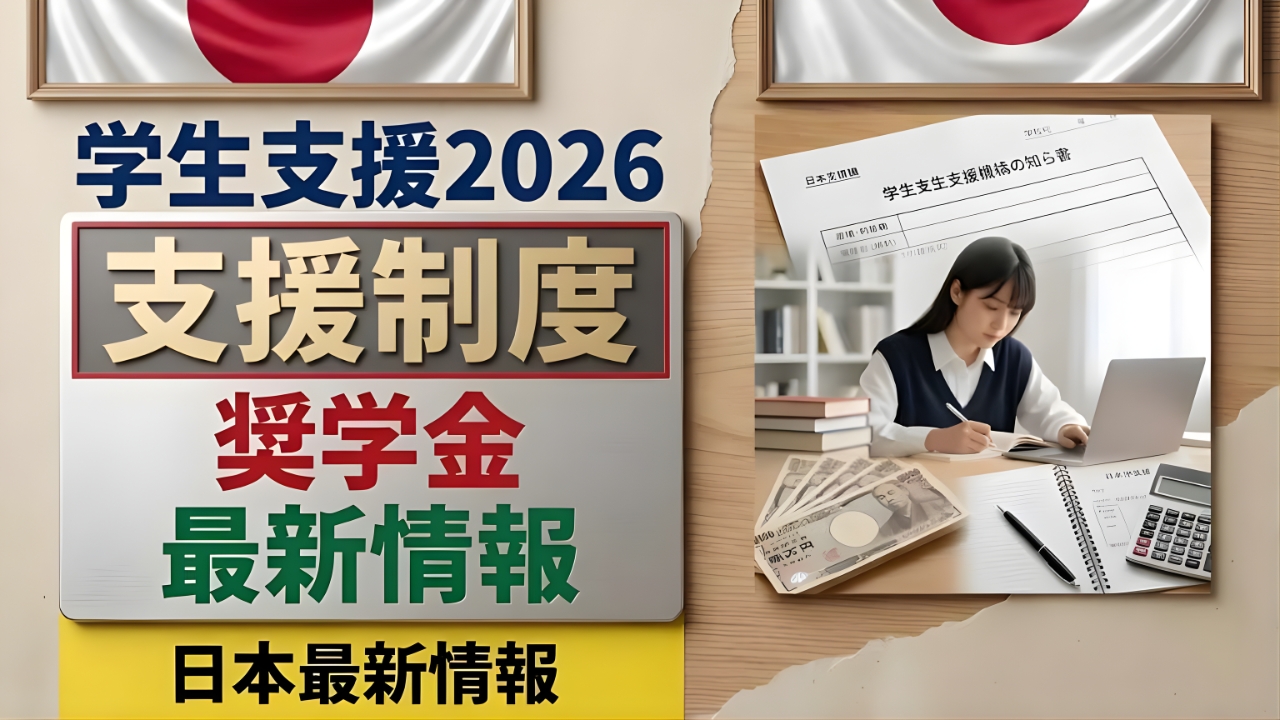 2026年版 学生支援制度が激変｜知らないと損する新しい学費サポートまとめ